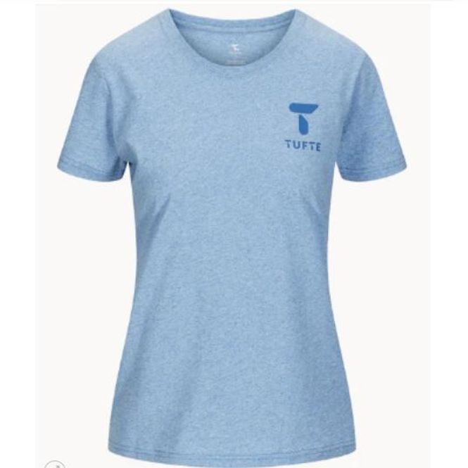 Hovedbilde Tufte W Eco Brand Tee Dark Blue Melange